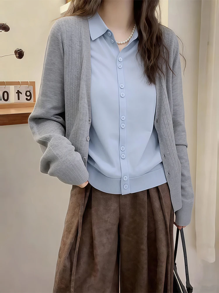 Fashionable Color Block Knitwear Long Sleeve Commute Style Women's Top Casual Versatile Spring Shirt Polyester Fiber round Neck
Fashionable Color Block Knitwear Long Sleeve Commute Style Women's Top Casual Versatile Spring Shirt Polyester Fiber round Neck