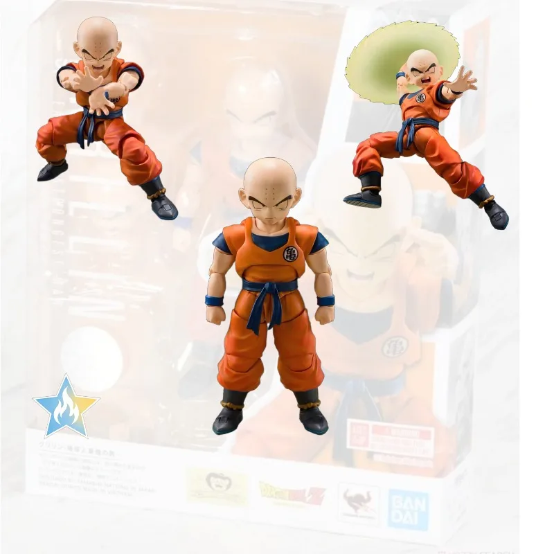 In Stock Genuine Bandai SHF Krillin Dragon Ball Z Strongest Man on Earth Reissue Articulated Action Figure
In Stock Genuine Bandai SHF Krillin Dragon Ball Z Strongest Man on Earth Reissue Articulated Action Figure
