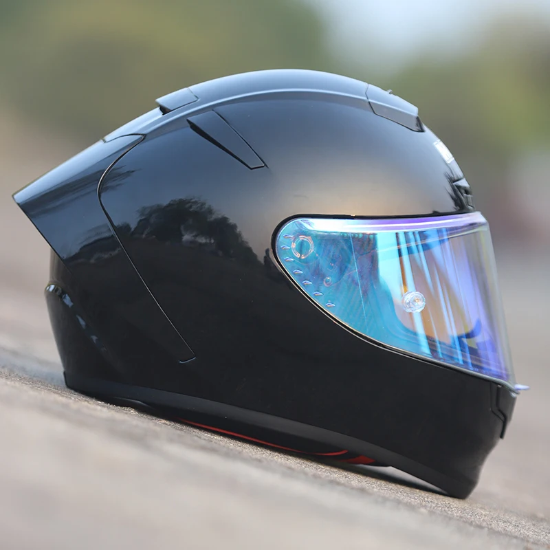 MKAN Full Face Motorcycle helmet Glossy black helmet Riding Motocross Racing Motobike Helmet
MKAN Full Face Motorcycle helmet Glossy black helmet Riding Motocross Racing Motobike Helmet