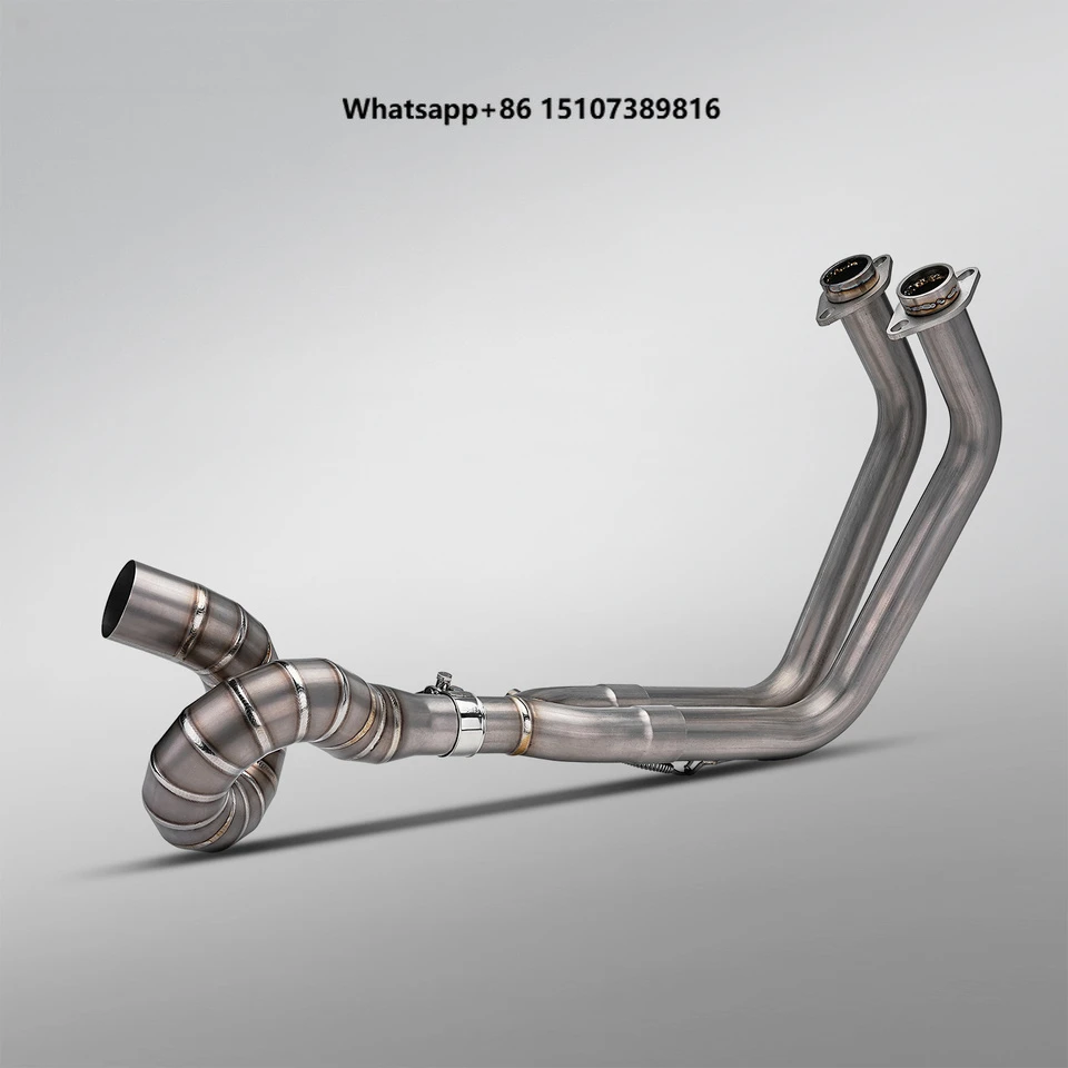 Z650 Motorcycle Exhaust 51mm Ti Alloy System Front Link Pipe Silver Kawasa NINJA650 2017-2022 Modified Exhaust
Z650 Motorcycle Exhaust 51mm Ti Alloy System Front Link Pipe Silver Kawasa NINJA650 2017-2022 Modified Exhaust