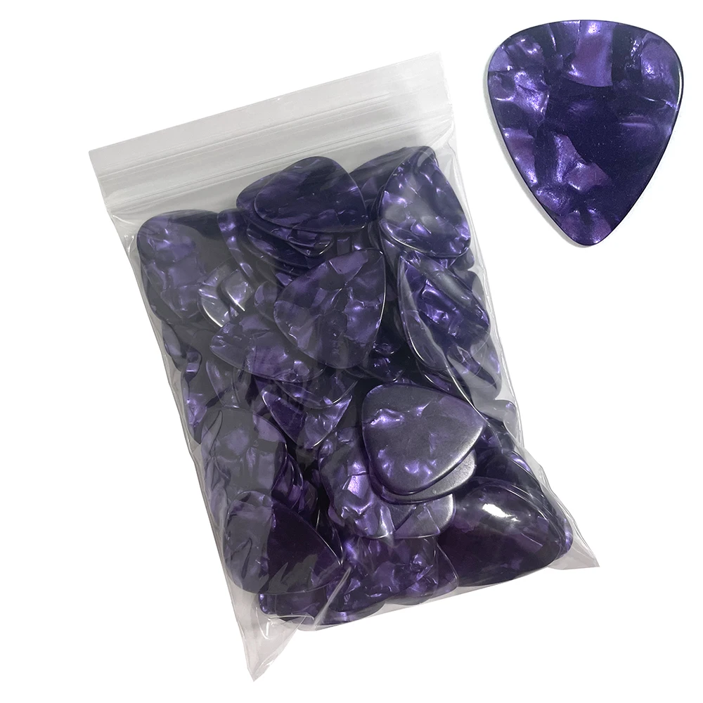 Lots of 100pcs Purple Pearl Ultra Heavy 1.5mm Celluloid Guitar Picks Standard Plectra
Lots of 100pcs Purple Pearl Ultra Heavy 1.5mm Celluloid Guitar Picks Standard Plectra