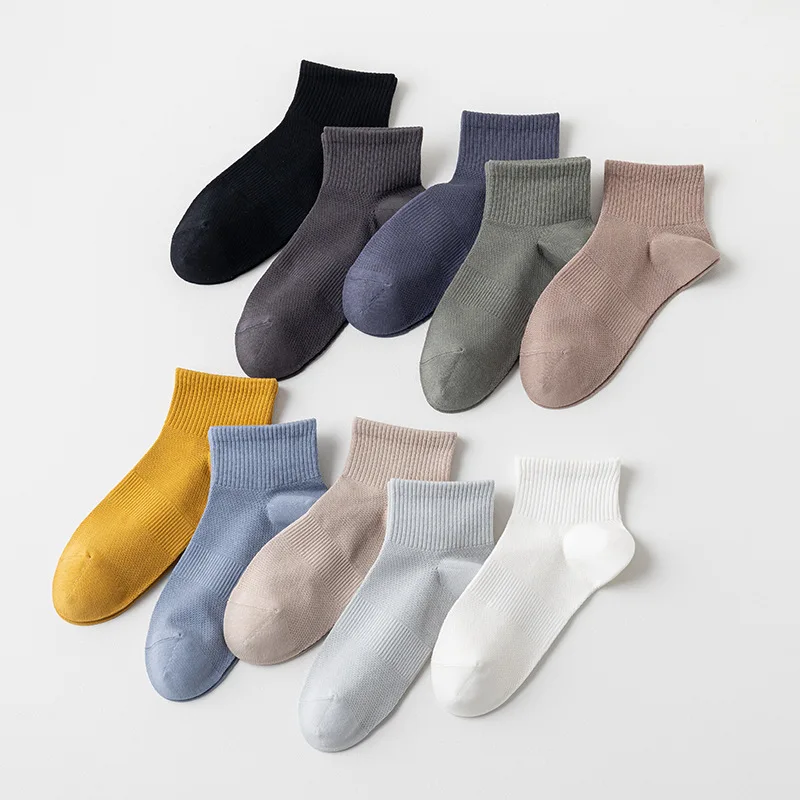 5 Pairs Cotton Short Socks for Male High Quality Women's Low-Cut Crew Ankle Sports Mesh Breathable Summer Casual Soft Men Sock
5 Pairs Cotton Short Socks for Male High Quality Women's Low-Cut Crew Ankle Sports Mesh Breathable Summer Casual Soft Men Sock