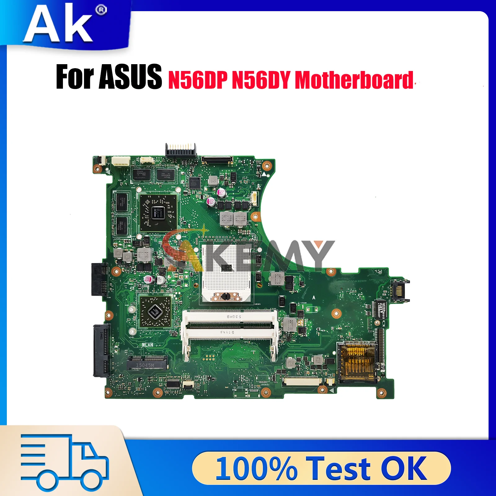 Материнская плата N56DY для ноутбука ASUS N56DY N56D N56DP, материнская плата для ноутбука, этот товар в наличии, 100% тестирование, ОК, быстрая доставка
Материнская плата N56DY для ноутбука ASUS N56DY N56D N56DP, материнская плата для ноутбука, этот товар в наличии, 100% тестирование, ОК, быстрая доставка