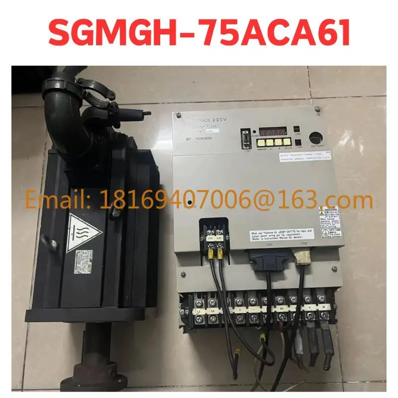 б/у серводвигатель SGMGH-75ACA61, функция хорошо протестировано и быстро отправлено.
б/у серводвигатель SGMGH-75ACA61, функция хорошо протестировано и быстро отправлено.