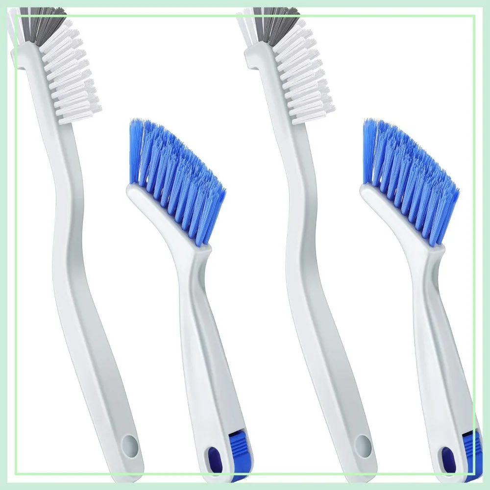 4 Pieces Small Scrub Brush Set for Cleaning Bottle, Sink, Kitchen, Bathroom, Grout, Sliding Door Window Track (White, Blue)
4 Pieces Small Scrub Brush Set for Cleaning Bottle, Sink, Kitchen, Bathroom, Grout, Sliding Door Window Track (White, Blue)