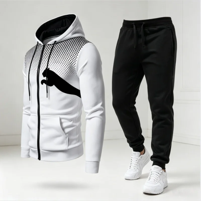 Men Autumn Winter 2 Piece Tracksuit Full Zip Hoodie Jogger Pants Multi Pocket Casual Sportswear Jogging Fitness Daily Outdoor
Men Autumn Winter 2 Piece Tracksuit Full Zip Hoodie Jogger Pants Multi Pocket Casual Sportswear Jogging Fitness Daily Outdoor