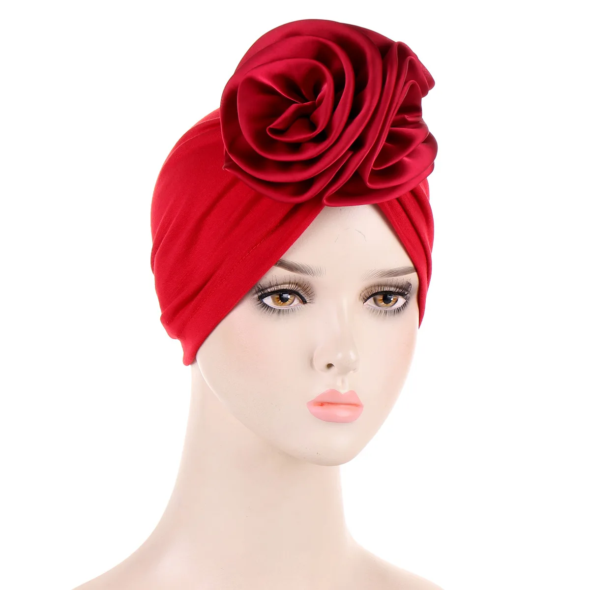Elegant Women Satin Flowers Turban Hat Stretch Bandana Head Wraps Female Headscarf Bonnet Beanies Hair Accessories Caps
Elegant Women Satin Flowers Turban Hat Stretch Bandana Head Wraps Female Headscarf Bonnet Beanies Hair Accessories Caps