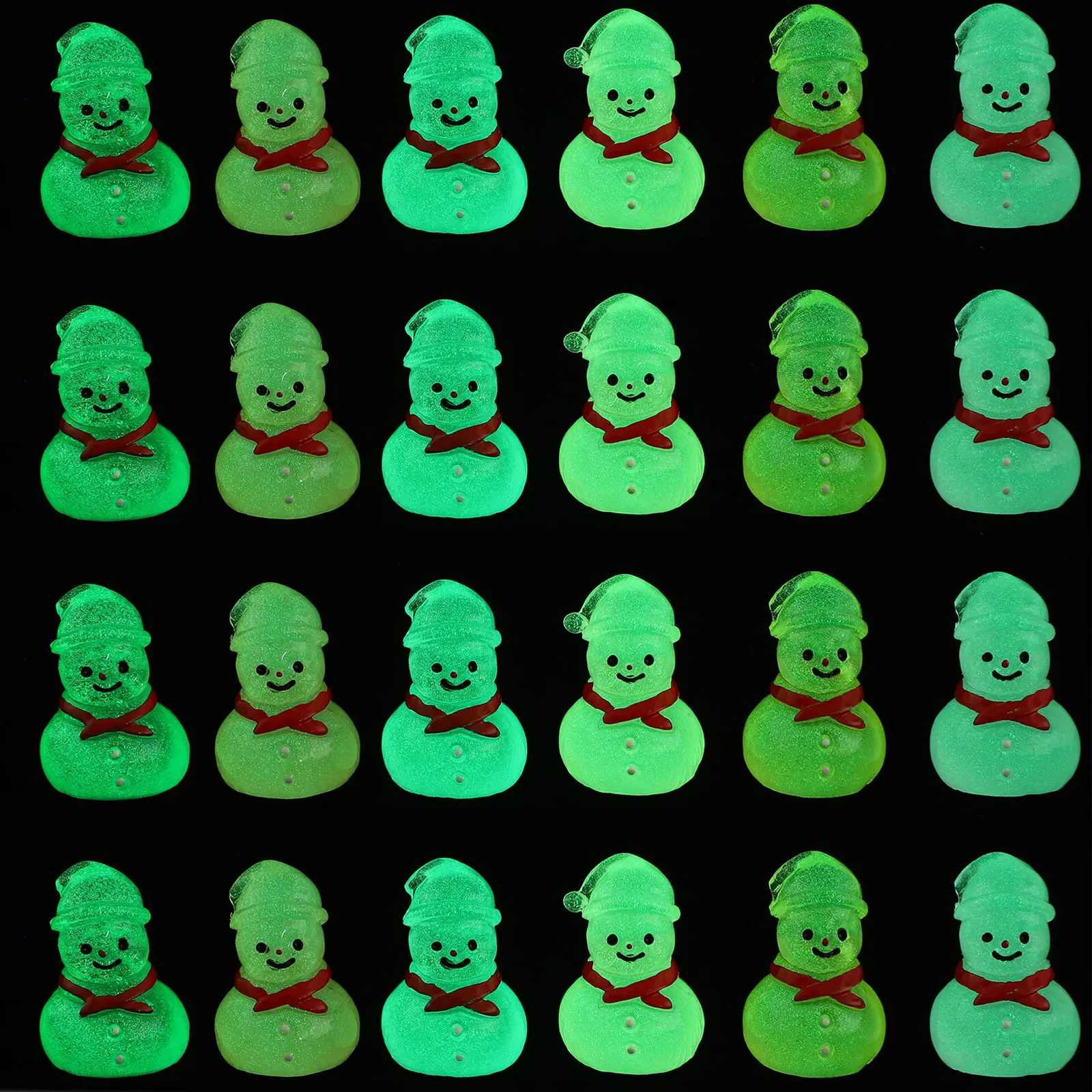 24 Pcs Resin Snowman Figurines Luminous Christmas naments for Garden Yard Decor Snowman Statue Tiny Statue
24 Pcs Resin Snowman Figurines Luminous Christmas naments for Garden Yard Decor Snowman Statue Tiny Statue