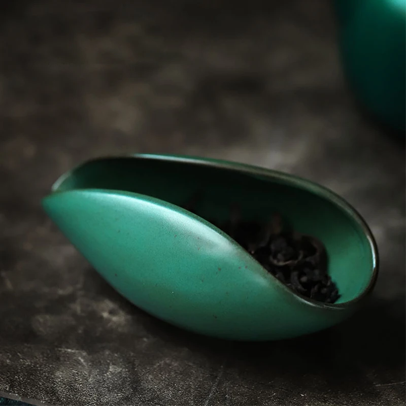 Ceramic Tea Shovel Kung Fu Tea Set Accessories Tea Wake Up Tea Apparatus Retro Tea Shovel Creative Tea Appreciation Tea Spoon
Ceramic Tea Shovel Kung Fu Tea Set Accessories Tea Wake Up Tea Apparatus Retro Tea Shovel Creative Tea Appreciation Tea Spoon