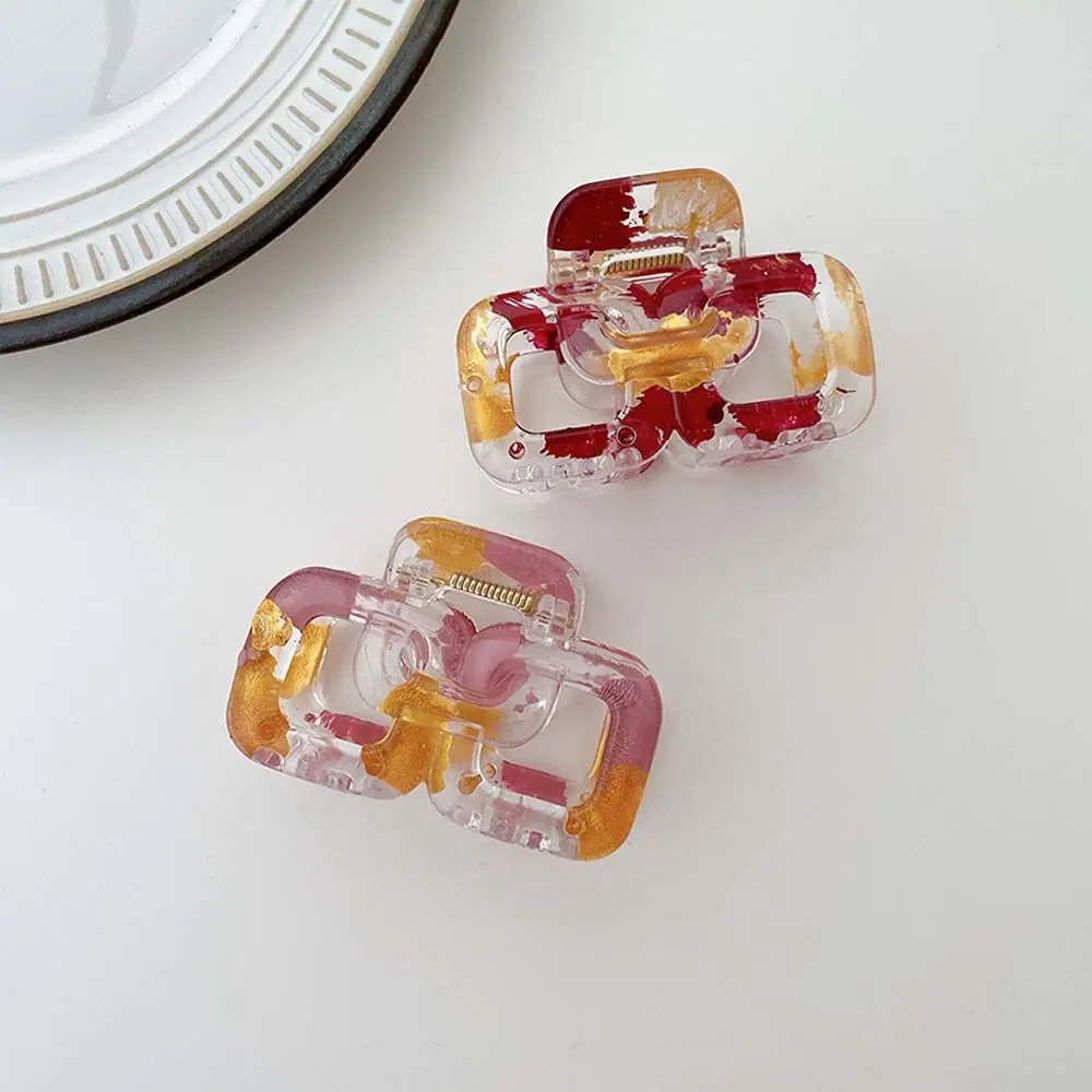 Elegant Colorful Simple Acrylic Headwear Contrast Color Hair Claws Korean Style Hairpins Hair Ornaments Women Hair Clips
Elegant Colorful Simple Acrylic Headwear Contrast Color Hair Claws Korean Style Hairpins Hair Ornaments Women Hair Clips