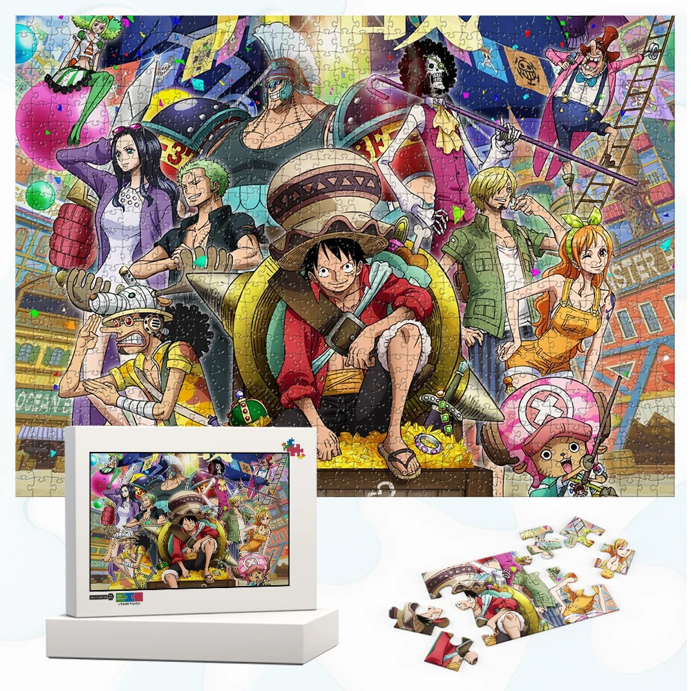 One Piece Stampede Jigsaw Puzzles the Straw Hat Pirates Educational Toys 108/200/300/500/1000/1500 Pieces DIY Puzzles for Adults
One Piece Stampede Jigsaw Puzzles the Straw Hat Pirates Educational Toys 108/200/300/500/1000/1500 Pieces DIY Puzzles for Adults