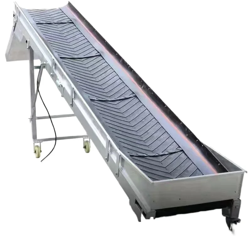 Conveyor climbing folding non-slip lifting mobile loading artifact small conveyor conveyor belt
Conveyor climbing folding non-slip lifting mobile loading artifact small conveyor conveyor belt