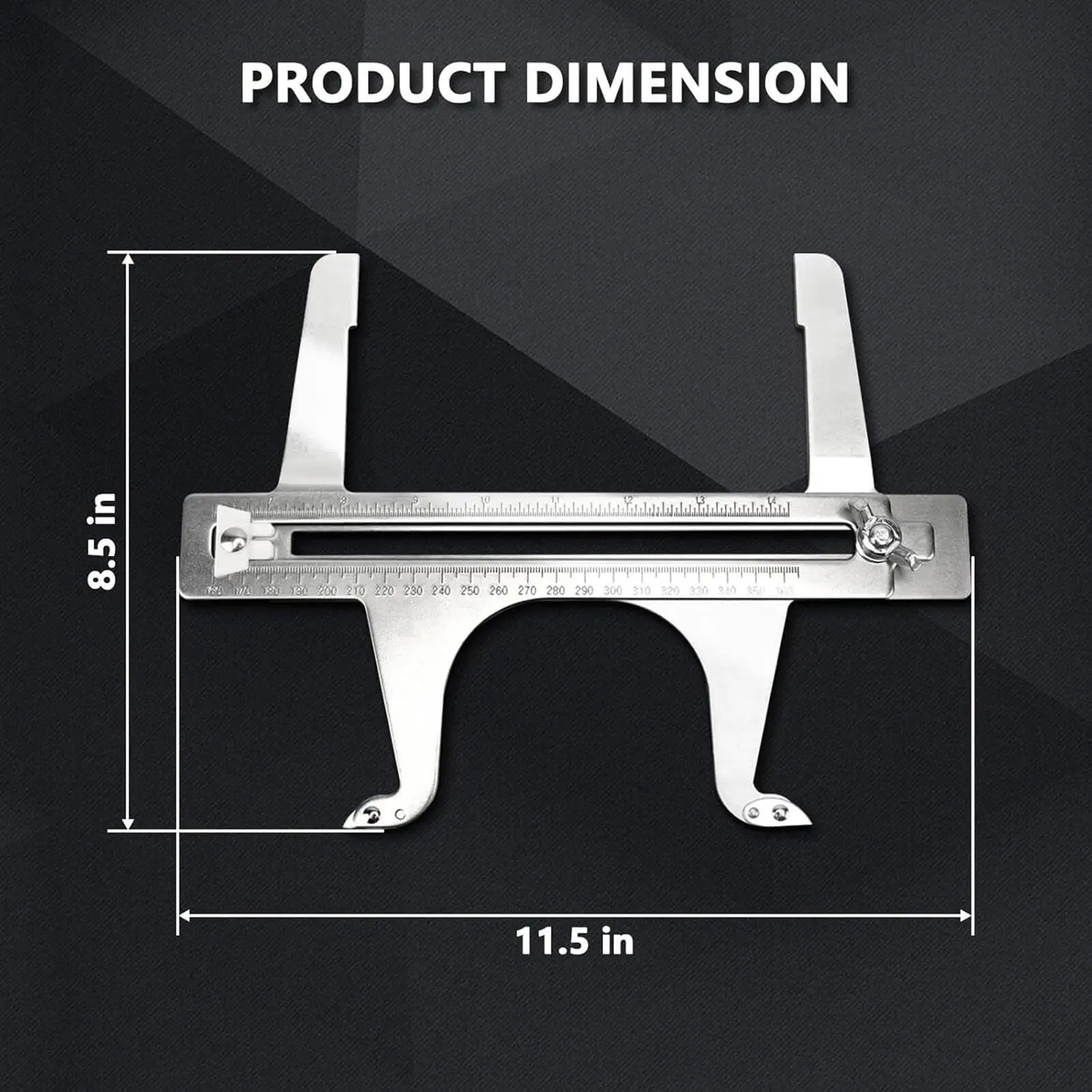 Brake Measuring Tool Brake Resetting Gauge 3377 for Adjusting Brakes Shoes and Installing Drums High
Brake Measuring Tool Brake Resetting Gauge 3377 for Adjusting Brakes Shoes and Installing Drums High