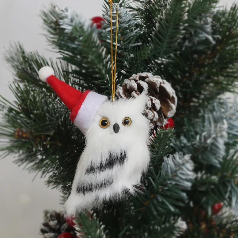 Cute Plush Owl Bunny Squirrel Animal Ornament for Christmas Tree Hanging Decorations Kids 2026 New Year Navida Snow Owl Gift
Cute Plush Owl Bunny Squirrel Animal Ornament for Christmas Tree Hanging Decorations Kids 2026 New Year Navida Snow Owl Gift