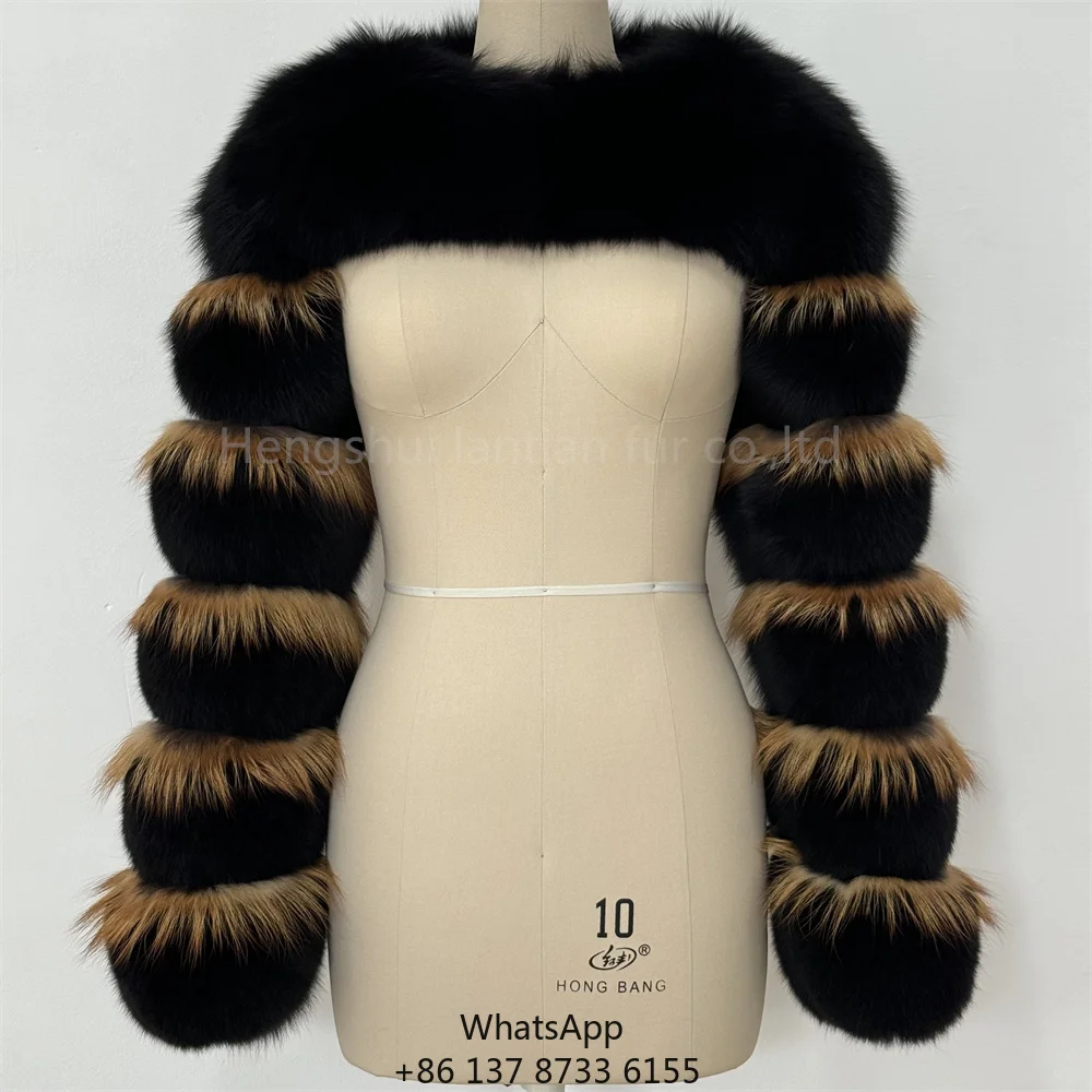 Хит продаж: Модные мягкие рукава-накидки из натурального меха лисы для женщин, длинные, на заказ
Хит продаж: Модные мягкие рукава-накидки из натурального меха лисы для женщин, длинные, на заказ