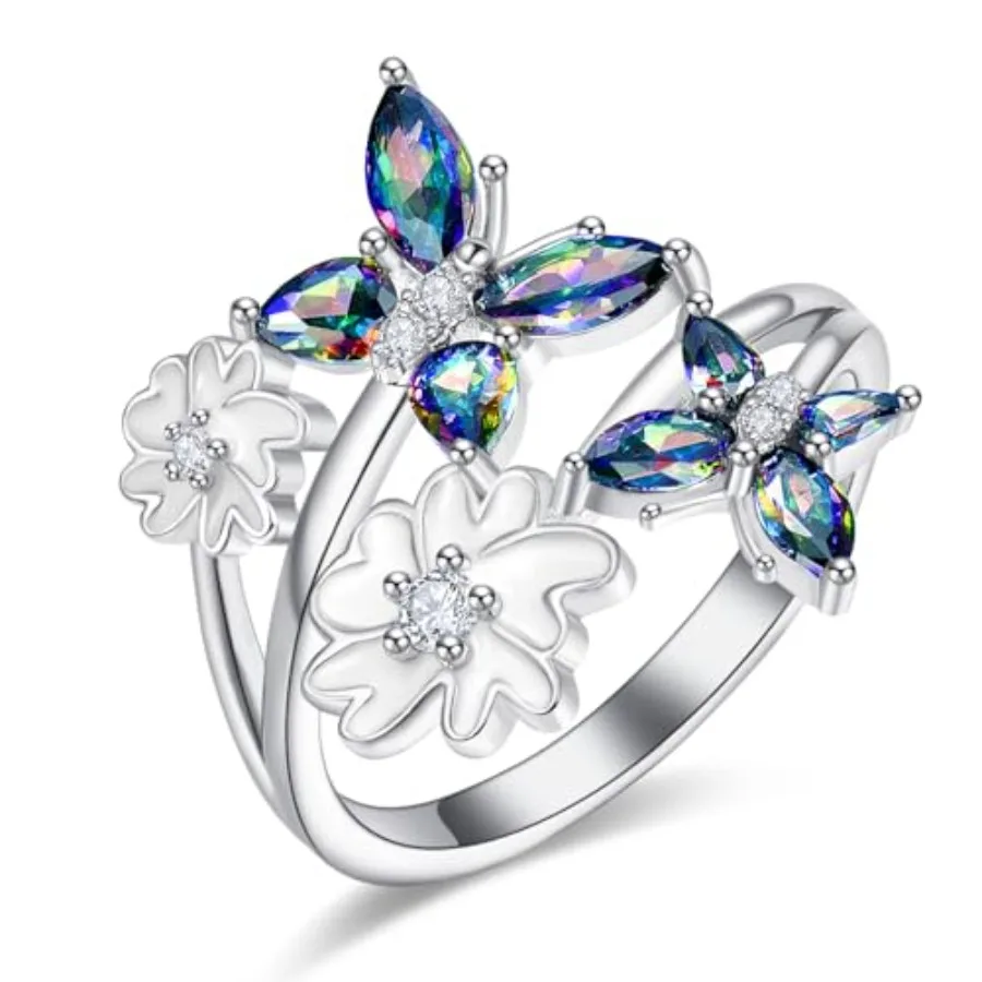 Open Ring for Women 925 Sterling Silver Rings Jewelry for Women
Open Ring for Women 925 Sterling Silver Rings Jewelry for Women