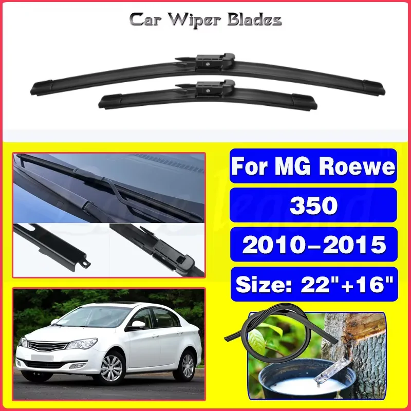 2PCS For MG Roewe 350 2010-2015 22"+16" Front Wiper Blades Windshield Windscreen Window Cutter Accessories 2011 2012 2013 2014
2PCS For MG Roewe 350 2010-2015 22"+16" Front Wiper Blades Windshield Windscreen Window Cutter Accessories 2011 2012 2013 2014