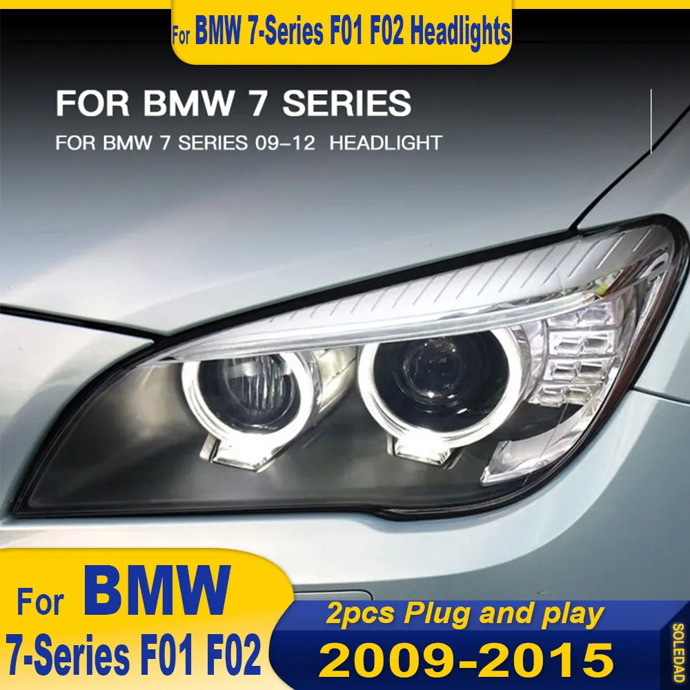 1 pair Car Head Lamp For BMW 7 Series F01 F02 2009-2015 Upgrade Modified to New Dynamic Turn Signal Car LED Headlight Assembly
1 pair Car Head Lamp For BMW 7 Series F01 F02 2009-2015 Upgrade Modified to New Dynamic Turn Signal Car LED Headlight Assembly