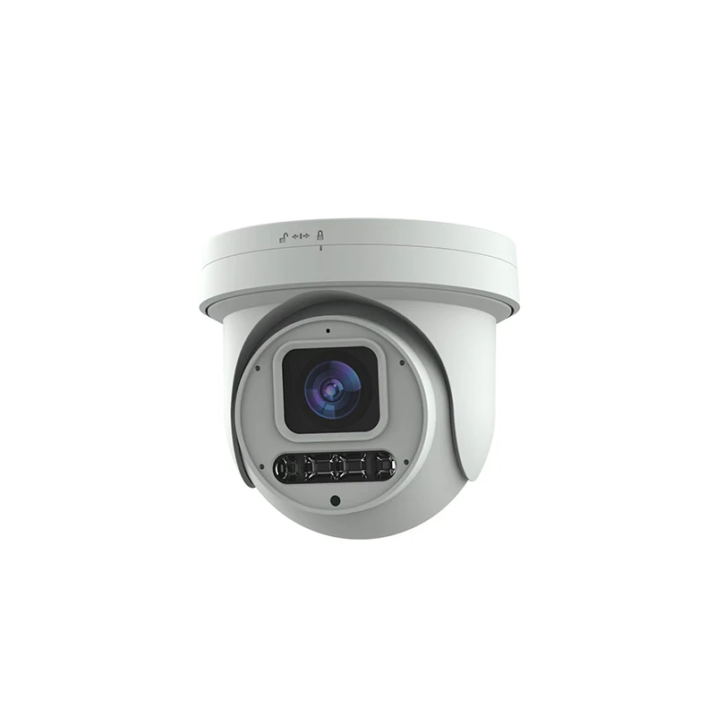 5MP 4K Optical Zoom Mini ColorVU Dual Light Waterproof AI Auto Tracking Two Way Audio Ptz Turret Dome POE IP Security Camera
5MP 4K Optical Zoom Mini ColorVU Dual Light Waterproof AI Auto Tracking Two Way Audio Ptz Turret Dome POE IP Security Camera