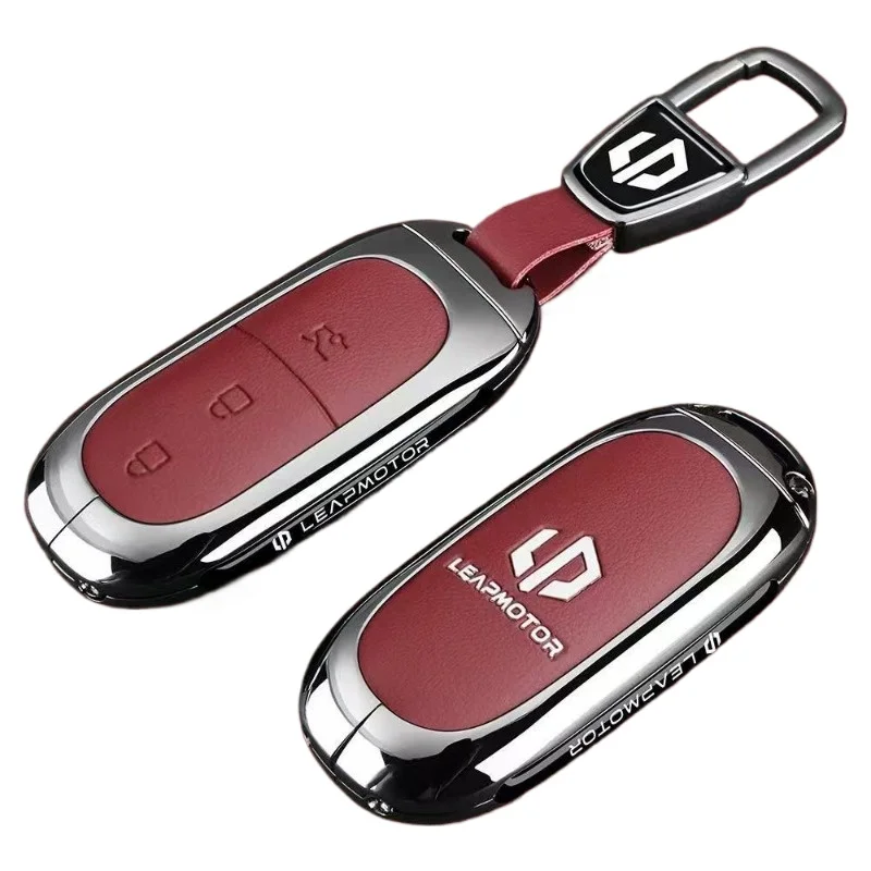 Premium Zinc Alloy Key Cover Case for Leapmotor B10/C01/C10/C11/C16 (2025-2026) - Protective Key Fob Shell Key Bag Chain
Premium Zinc Alloy Key Cover Case for Leapmotor B10/C01/C10/C11/C16 (2025-2026) - Protective Key Fob Shell Key Bag Chain
