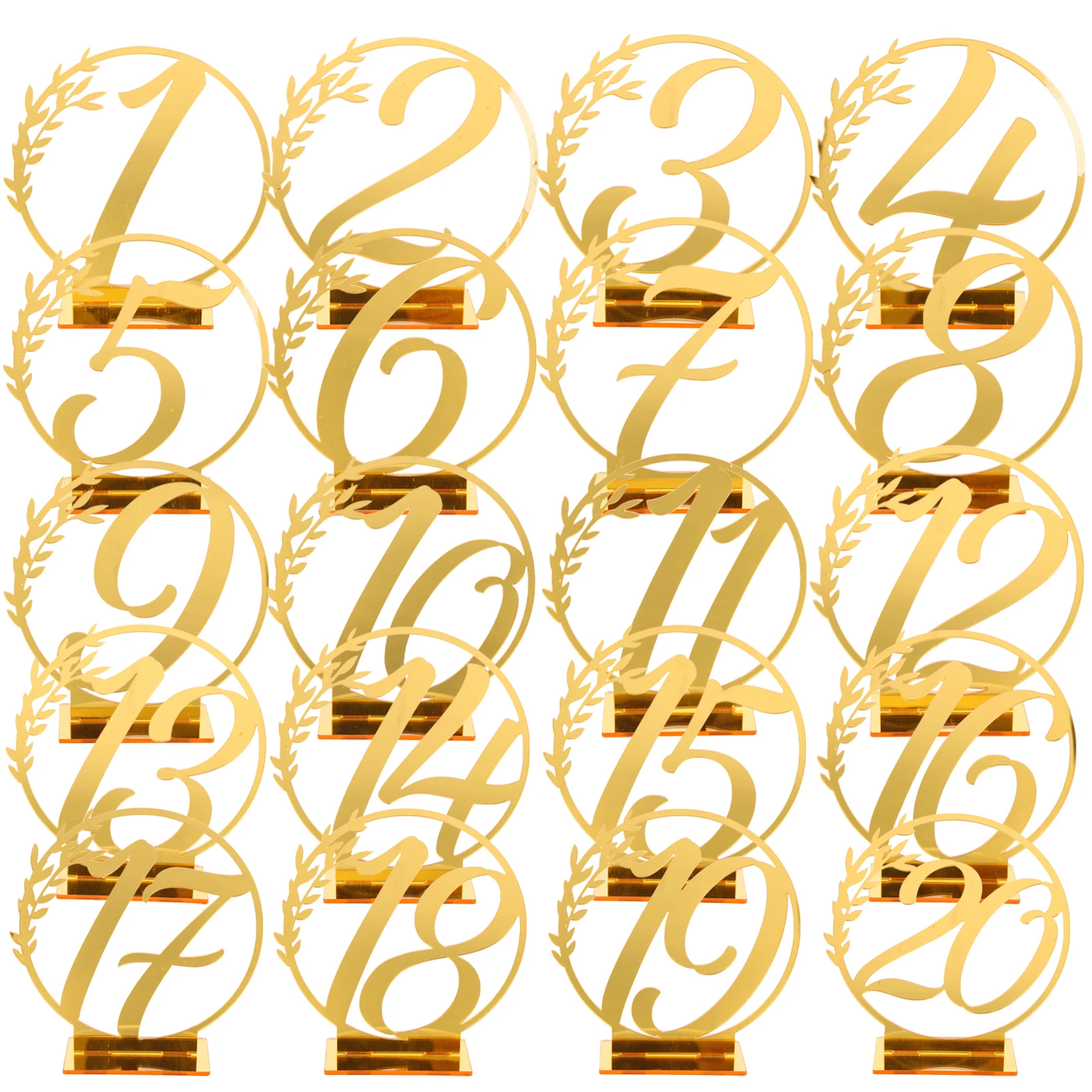 Elegant Acrylic Set 1 20 Acrylic Table Numbers For Wedding Golden Wedding Banquet Party Table Numbers Supplies Seats Cards
Elegant Acrylic Set 1 20 Acrylic Table Numbers For Wedding Golden Wedding Banquet Party Table Numbers Supplies Seats Cards