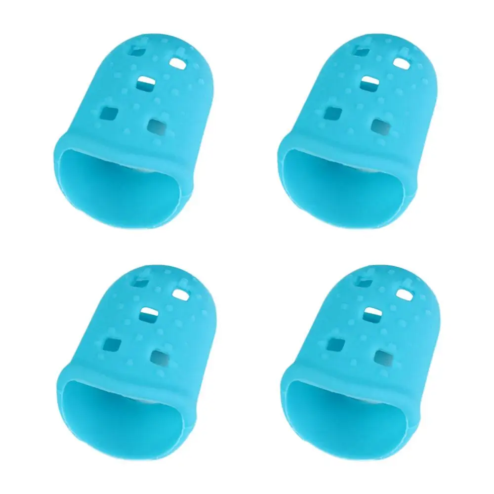 4pcs/set Non-Slip Guitar Fingertip Protectors Rubber Thimble Solid Color Silicone Finger Guards DIY Craft Glove
4pcs/set Non-Slip Guitar Fingertip Protectors Rubber Thimble Solid Color Silicone Finger Guards DIY Craft Glove