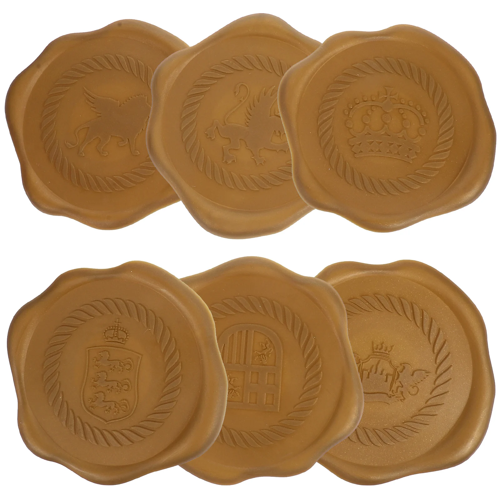 6 Pcs Coasters Non Slip Heat Insulation Coffee Cup Mats Decorative Gold For Home Office Bar Cafe Table
6 Pcs Coasters Non Slip Heat Insulation Coffee Cup Mats Decorative Gold For Home Office Bar Cafe Table