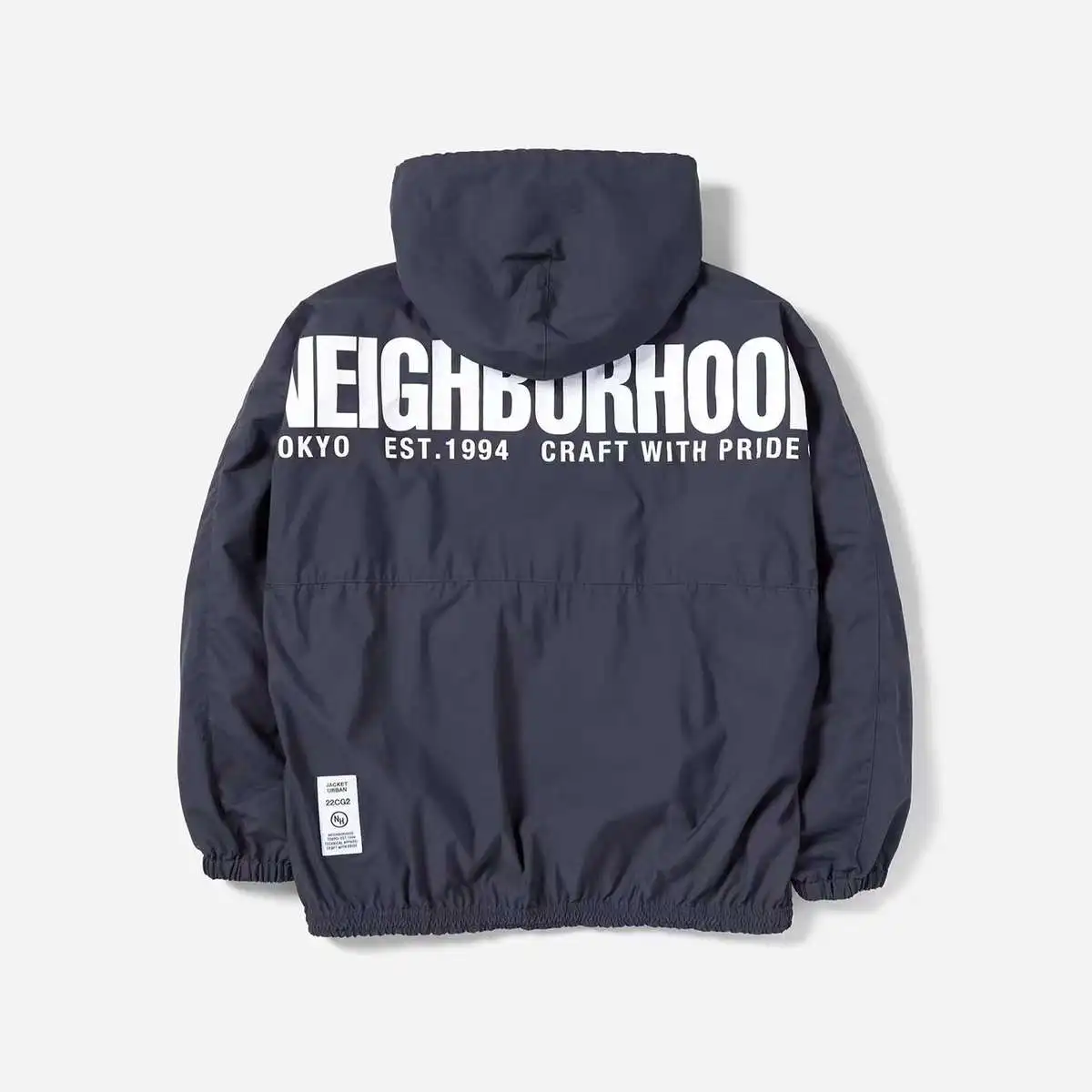 NEIGHBORHOOD Japanese Style Hooded Half Zip Jacket with Nylon Coat for Men 22AW
NEIGHBORHOOD Japanese Style Hooded Half Zip Jacket with Nylon Coat for Men 22AW