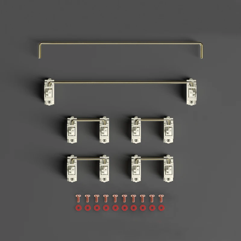EQUALZ Винтовые стабилизаторы V3 для механической клавиатуры Черный Синий Темно-Серый Белый Серебристый Золотой Стальной провод Настроить 80% 60% Геймер
EQUALZ Винтовые стабилизаторы V3 для механической клавиатуры Черный Синий Темно-Серый Белый Серебристый Золотой Стальной провод Настроить 80% 60% Геймер