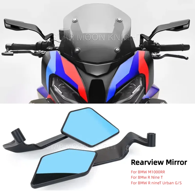 For BMW M1000RR R Nine T R9T R nineT Urban G/S Motorcycle Adjustable Rearview Mirror Anti-glare Rear View Stealth Side Mirrors
For BMW M1000RR R Nine T R9T R nineT Urban G/S Motorcycle Adjustable Rearview Mirror Anti-glare Rear View Stealth Side Mirrors