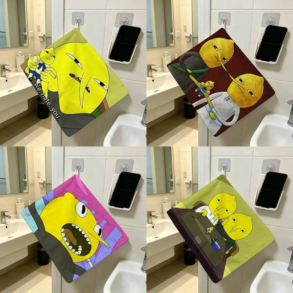 funny Earl of Lemongrab Household Hanging Towel Polyester Cotton Hand Wiping Towel Sturdy For Bathroom Bedroom
funny Earl of Lemongrab Household Hanging Towel Polyester Cotton Hand Wiping Towel Sturdy For Bathroom Bedroom