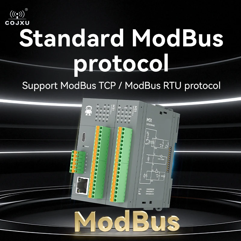 DI/DO/AO/AI RS485 RJ45 Распределенный модуль дистанционного ввода-вывода Modbus Высокопроизводительная версия COJXU M31-U Серия PNP NPN DIP Конфигурация
DI/DO/AO/AI RS485 RJ45 Распределенный модуль дистанционного ввода-вывода Modbus Высокопроизводительная версия COJXU M31-U Серия PNP NPN DIP Конфигурация