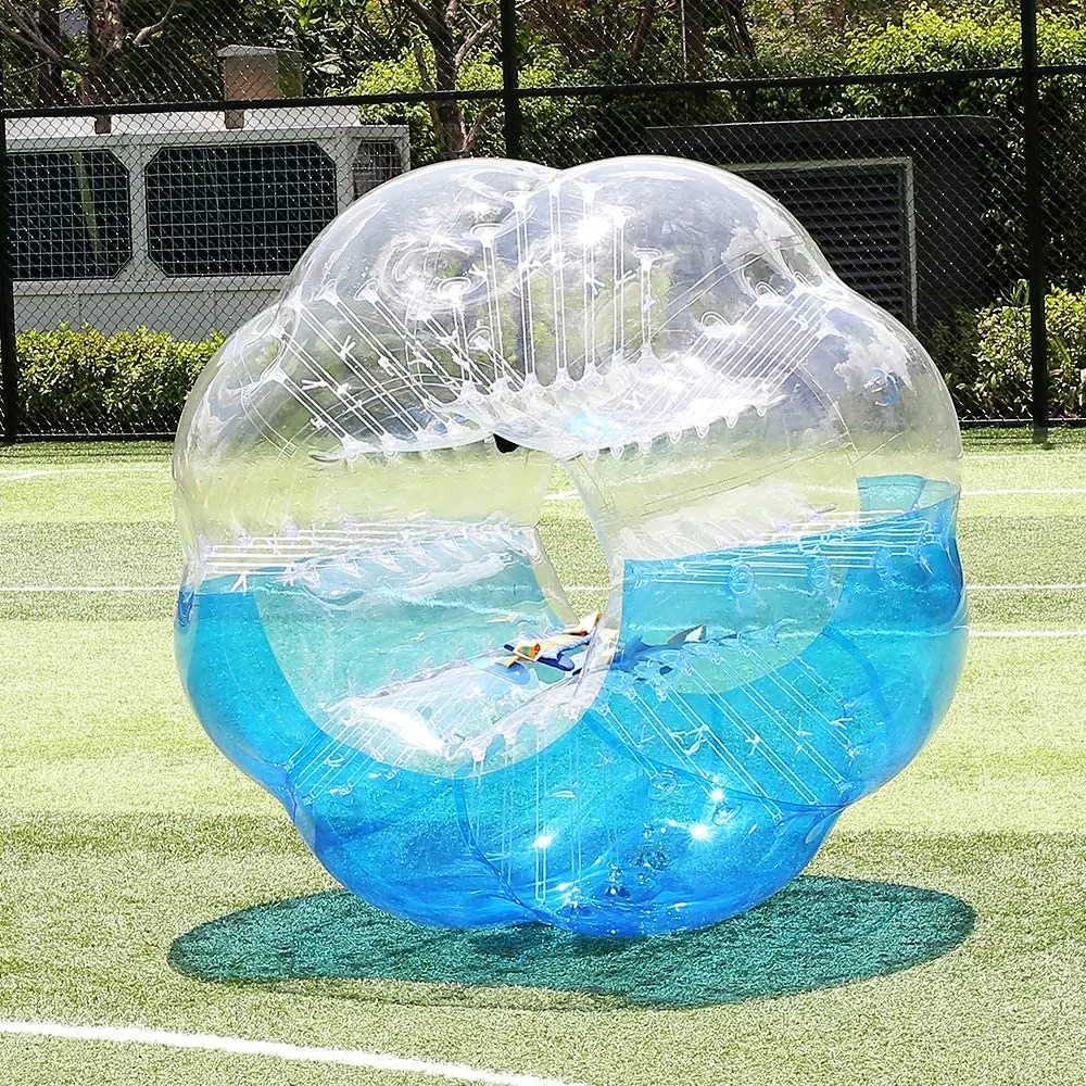 HIBADOU Inflatable Bubble Soccer Ball Human Hamster Ball 1.0mm TPU Dia 5 ft (1.5m) Inflatable Bumper Ball Zorb Ball
HIBADOU Inflatable Bubble Soccer Ball Human Hamster Ball 1.0mm TPU Dia 5 ft (1.5m) Inflatable Bumper Ball Zorb Ball