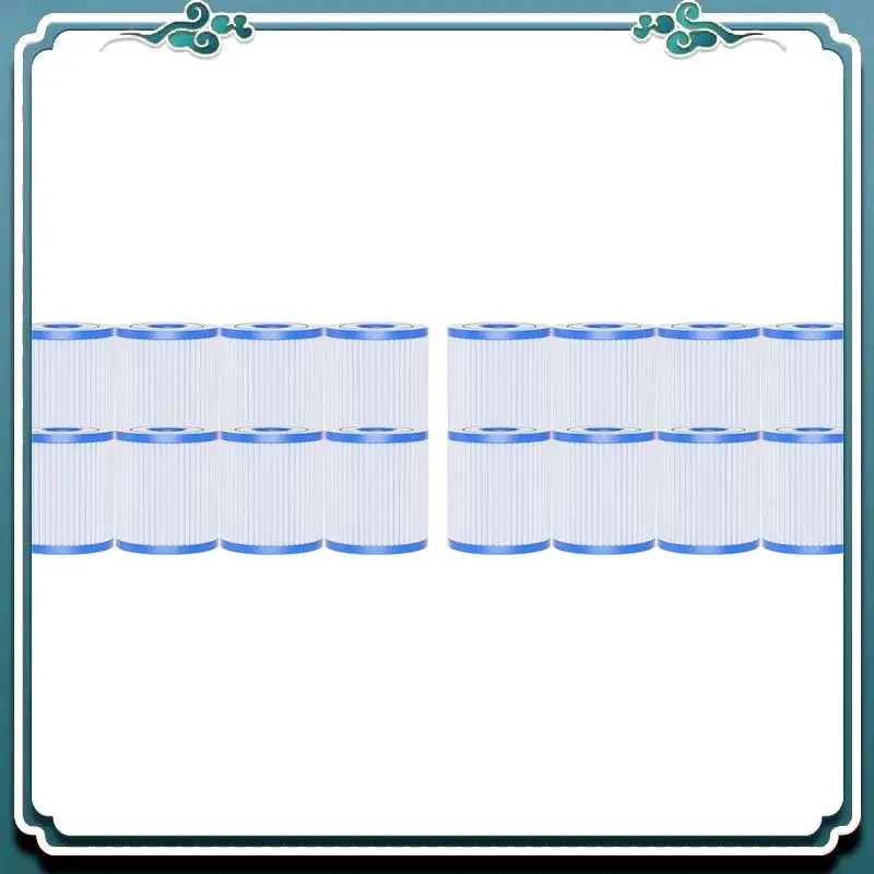 A65G-16 Pack Pool Filter H For 29007E Type H Pool Filter Cartridge, 330 GPH Filter Pump Above Ground Pool Filters
A65G-16 Pack Pool Filter H For 29007E Type H Pool Filter Cartridge, 330 GPH Filter Pump Above Ground Pool Filters