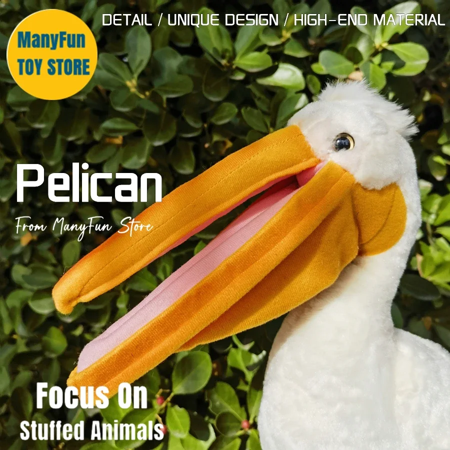 Плюшевая игрушка Пеликан, высококачественная плюшевая кукла Osprey, плюшевые игрушки, реалистичные животные, имитация мягкой куклы, игрушки, подарки для детей
Плюшевая игрушка Пеликан, высококачественная плюшевая кукла Osprey, плюшевые игрушки, реалистичные животные, имитация мягкой куклы, игрушки, подарки для детей