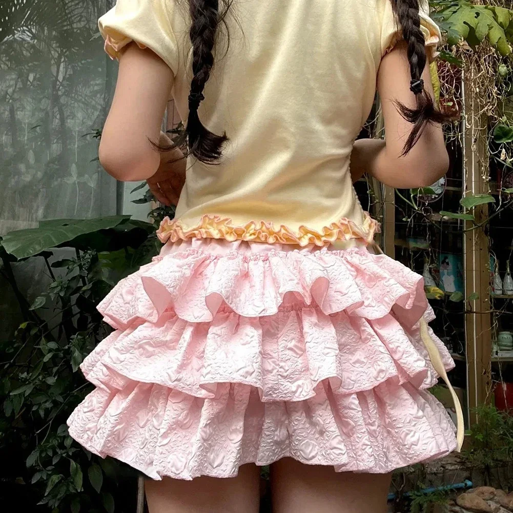 All Match Skirt Ballet Style Skirt Brand New Slight Elastic Solid Pattern Suitable For Autumn All Match Cake Skirt
All Match Skirt Ballet Style Skirt Brand New Slight Elastic Solid Pattern Suitable For Autumn All Match Cake Skirt