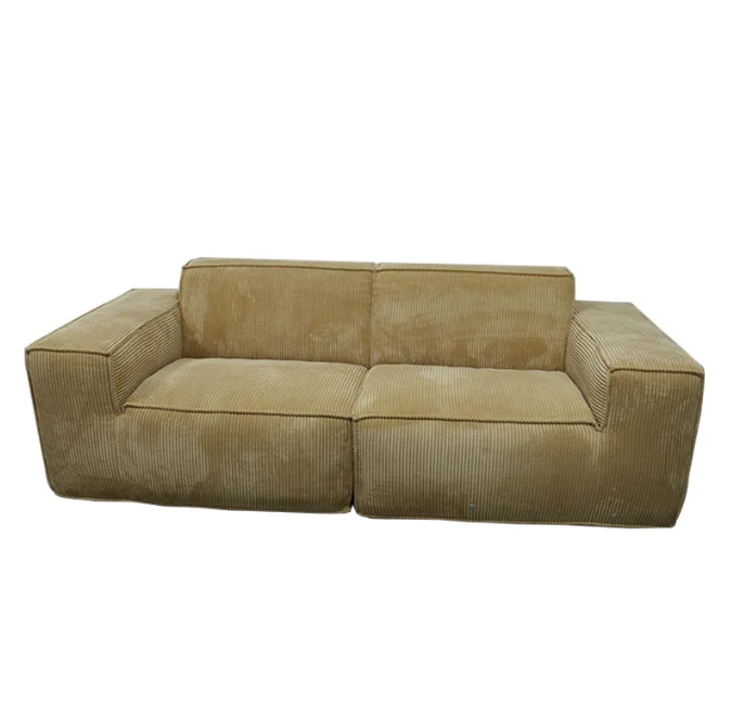 Modular Sectional Sofa Custom Pure Foam Corduroy Tufted Living Room Furniture Durable Combo Set
Modular Sectional Sofa Custom Pure Foam Corduroy Tufted Living Room Furniture Durable Combo Set