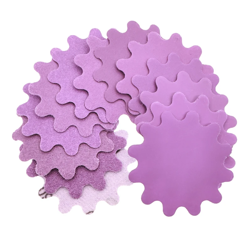 2 Inch Wet Dry Hook and Loop Flex Edge Sand Paper 50/100Pcs Sandpaper Assortment Grit 60-1000 Wavy Sand Paper for Drill Bowl
2 Inch Wet Dry Hook and Loop Flex Edge Sand Paper 50/100Pcs Sandpaper Assortment Grit 60-1000 Wavy Sand Paper for Drill Bowl