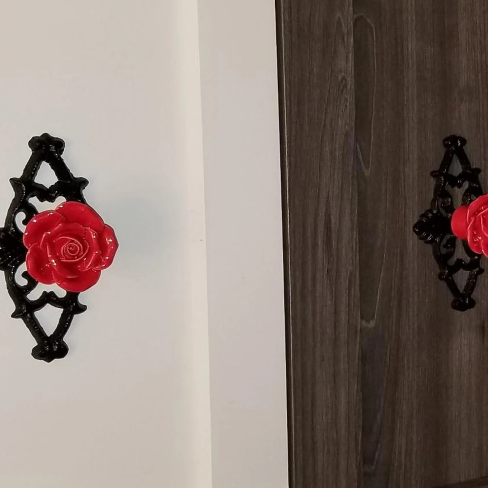 2Pcs Pink Rose Ceramic Knobs Pull Handles Kitchen Cupboard Cabinet Drawer Durable Decorative Rose Door Knob Ceramic Pull Handle
2Pcs Pink Rose Ceramic Knobs Pull Handles Kitchen Cupboard Cabinet Drawer Durable Decorative Rose Door Knob Ceramic Pull Handle