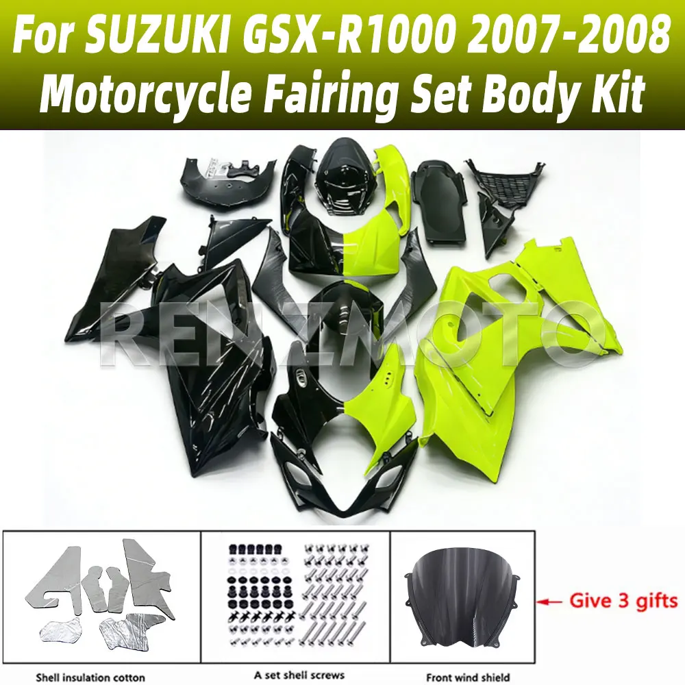 Motorcycle Fairing Set In Stock Body Kit For Suzuki GSX-R 1000 2007-2008 K7 GSXR 1000 Plastic Guard Plate Accessories Shell
Motorcycle Fairing Set In Stock Body Kit For Suzuki GSX-R 1000 2007-2008 K7 GSXR 1000 Plastic Guard Plate Accessories Shell