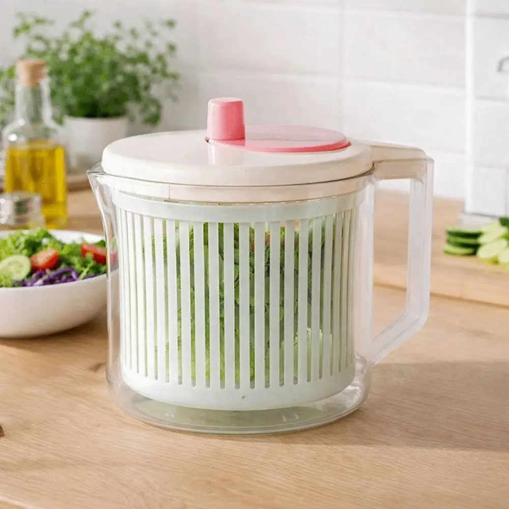 Multi-Use Vegetable Dehydrator Drain and Spin Dryer Food Grade Vegetable Washing Basin Plastic Fresh-keeping
Multi-Use Vegetable Dehydrator Drain and Spin Dryer Food Grade Vegetable Washing Basin Plastic Fresh-keeping