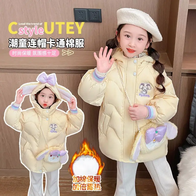 Sanrios Children My Melody Down Jacket Anime Figure Winter Clothes Thicken Cotton Coat Keep Warm Coat for Kids Cartoon Kawaii
Sanrios Children My Melody Down Jacket Anime Figure Winter Clothes Thicken Cotton Coat Keep Warm Coat for Kids Cartoon Kawaii
