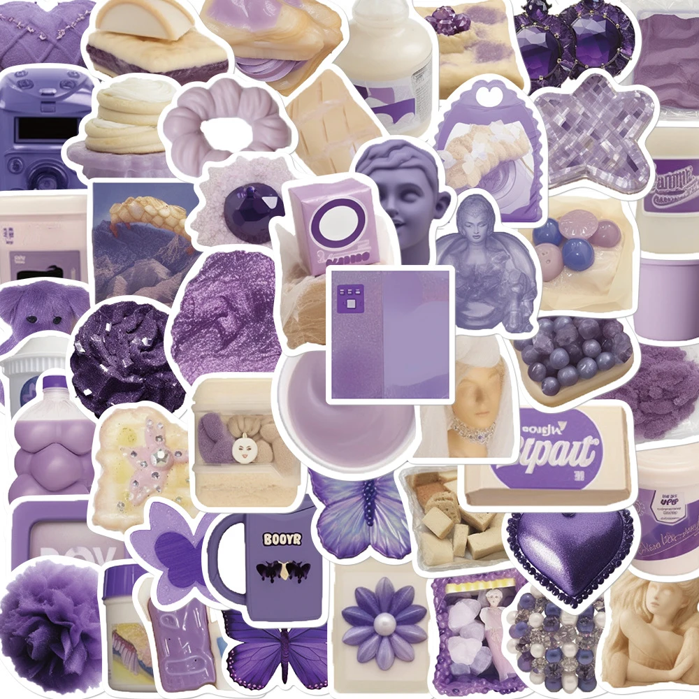 10/30/50pcs Kawaii Ins Purple Cartoon Stickers Art Decoration Decal Scrapbooking Bike Laptop Luggage Toy Sticker for Kids Girls
10/30/50pcs Kawaii Ins Purple Cartoon Stickers Art Decoration Decal Scrapbooking Bike Laptop Luggage Toy Sticker for Kids Girls