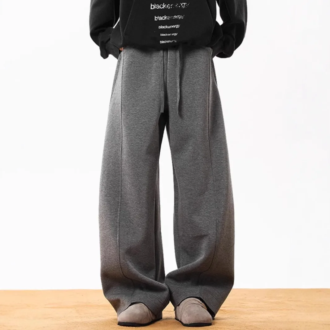 Men's Baggy Sweatpants Elastic Waist Drawstring Wide Leg Sweatpants Casual Loose Baggy Joggers with Pockets
Men's Baggy Sweatpants Elastic Waist Drawstring Wide Leg Sweatpants Casual Loose Baggy Joggers with Pockets