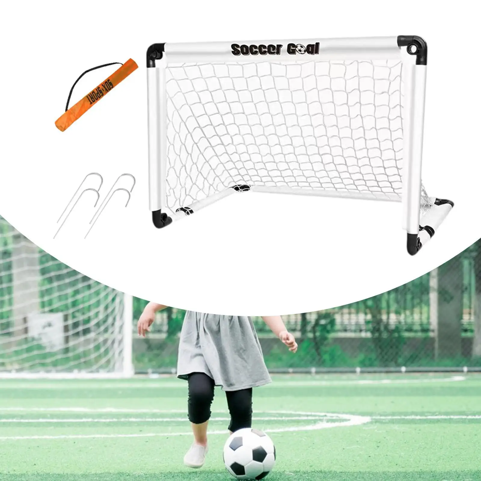 Mini Soccer Goalpost Children’s Foldable Football Gate with Storage Bag for Practice and Play
Mini Soccer Goalpost Children’s Foldable Football Gate with Storage Bag for Practice and Play
