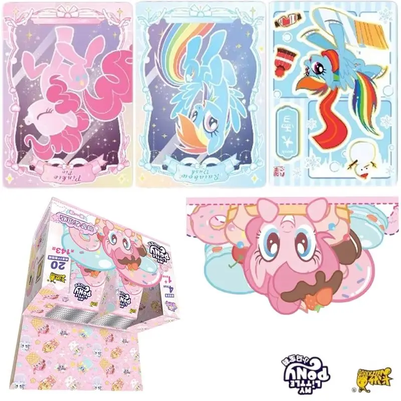 KAYOU My Little Pony Cards My Little Pony Sweet Dream Friendship Sticker Mengdong Bag Cute Princess Anime Collection Card Toy
KAYOU My Little Pony Cards My Little Pony Sweet Dream Friendship Sticker Mengdong Bag Cute Princess Anime Collection Card Toy