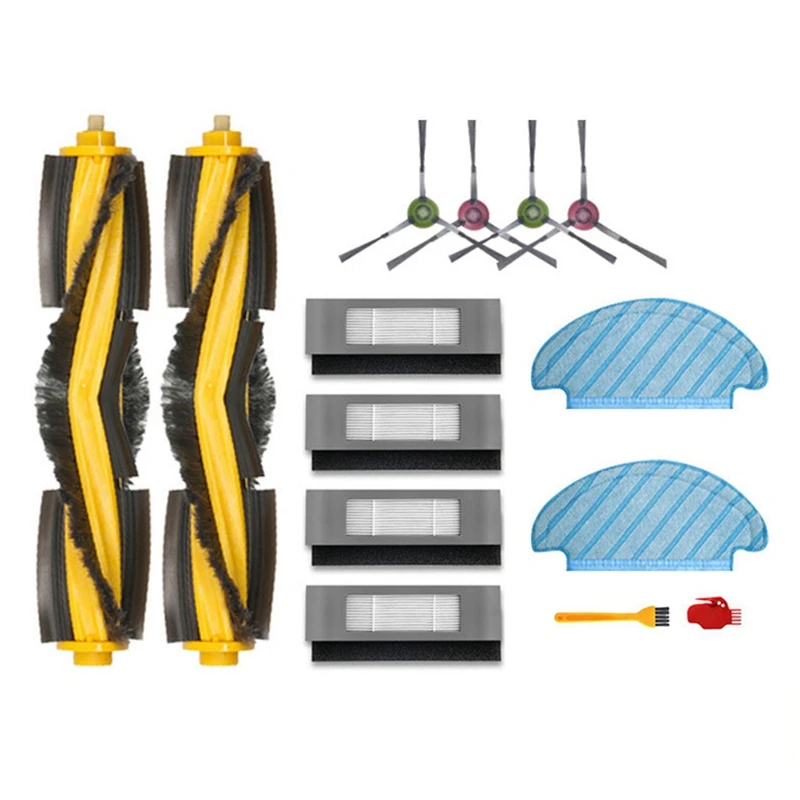 HEPA Filter Side Brush Main Brush Mop Cloths Roller Brush For ECOVACS Deebot T9 AIVI T8 AIVI N8 Pro 920 950 Vacuum Cleaner
HEPA Filter Side Brush Main Brush Mop Cloths Roller Brush For ECOVACS Deebot T9 AIVI T8 AIVI N8 Pro 920 950 Vacuum Cleaner