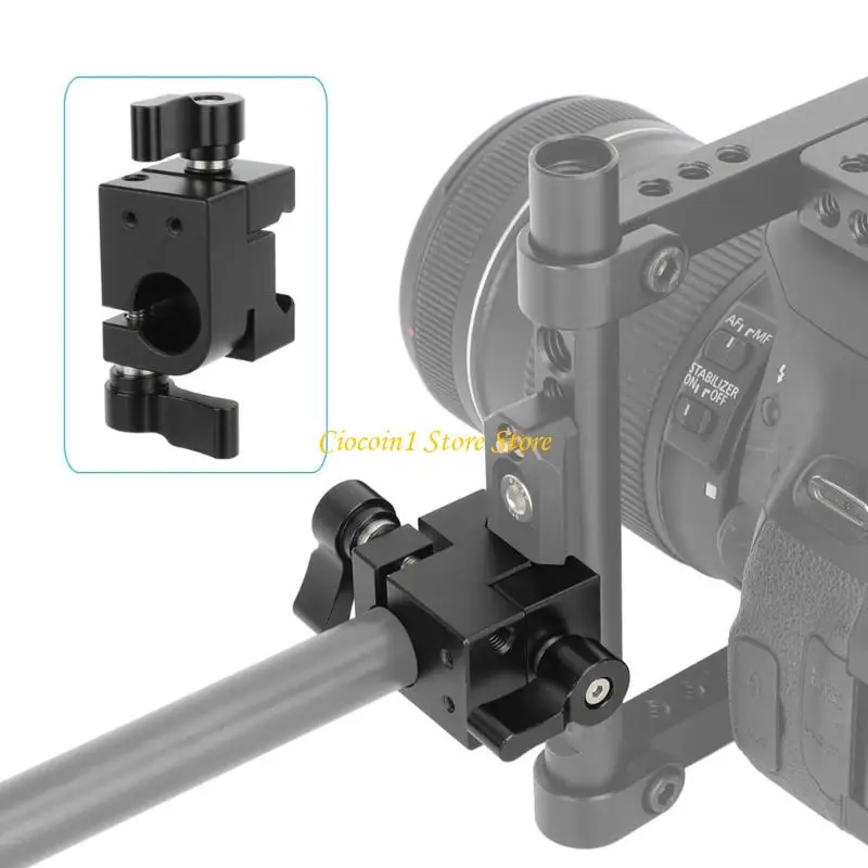 A3PC Quick Release Clamp Mount For 15Mm Rod Camera Cage Antislip Locking Mechanism Multiple Accessory Threads
A3PC Quick Release Clamp Mount For 15Mm Rod Camera Cage Antislip Locking Mechanism Multiple Accessory Threads