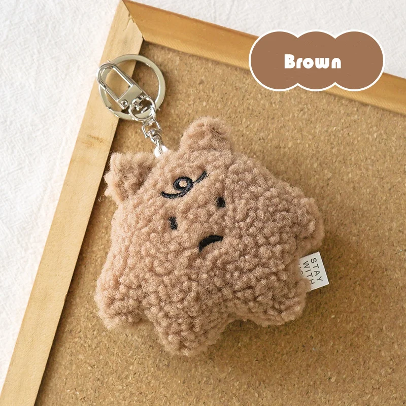 Korean Style Ins Frustrated Bear Plush Keychain Student Bag Pendant Car Key Ring Girl Decoration Accessories Gift
Korean Style Ins Frustrated Bear Plush Keychain Student Bag Pendant Car Key Ring Girl Decoration Accessories Gift