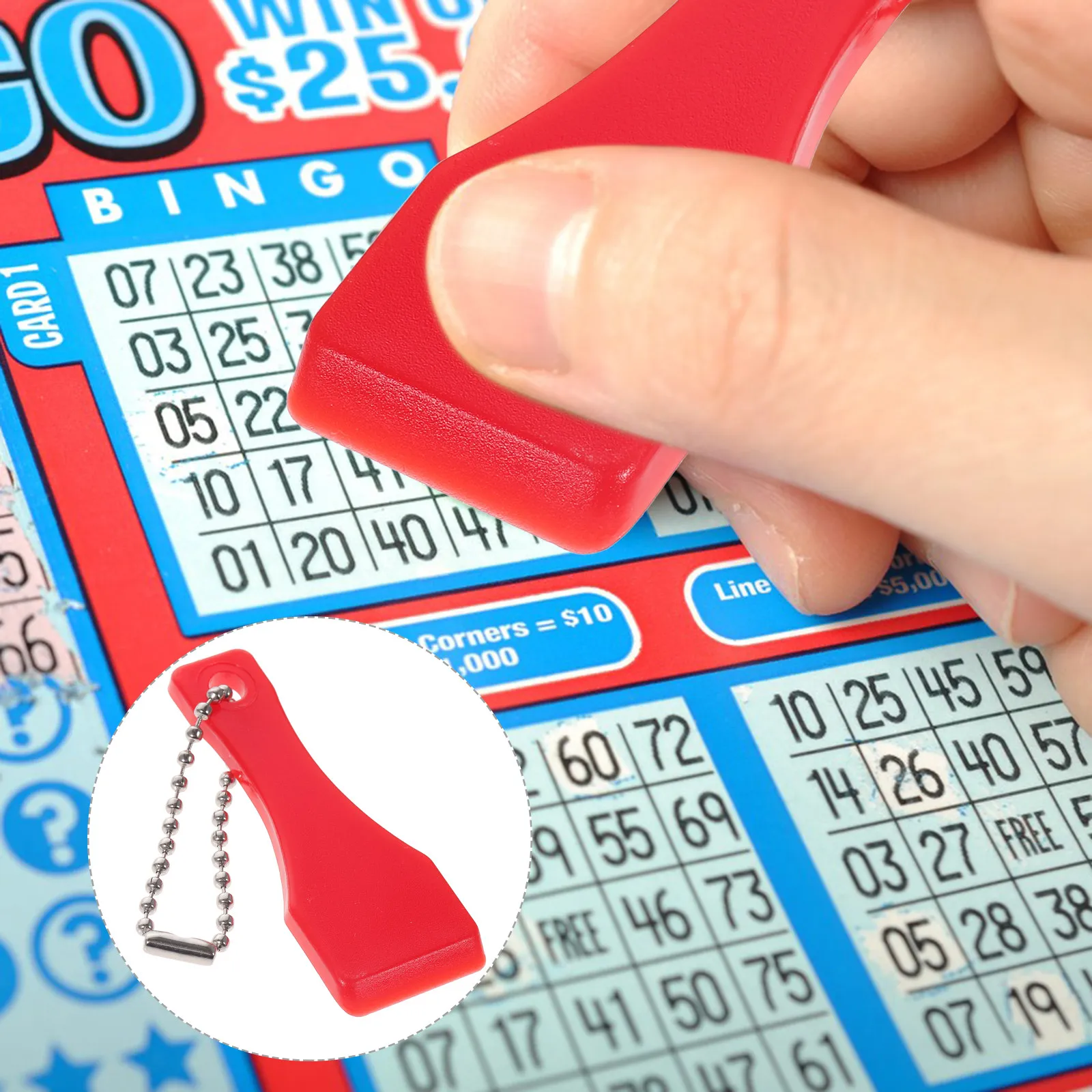 10Pcs Lottery Scratcher Plastic Scraper Tool Compact Lightweight Lottery Ticket Scratcher Keychain Plastic Scraper
10Pcs Lottery Scratcher Plastic Scraper Tool Compact Lightweight Lottery Ticket Scratcher Keychain Plastic Scraper